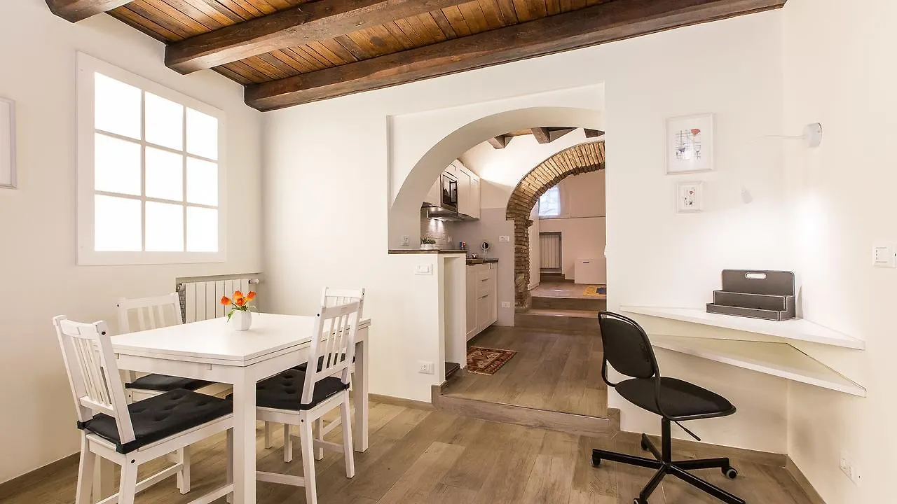 Rental In Rome Trastevere White Apartamento